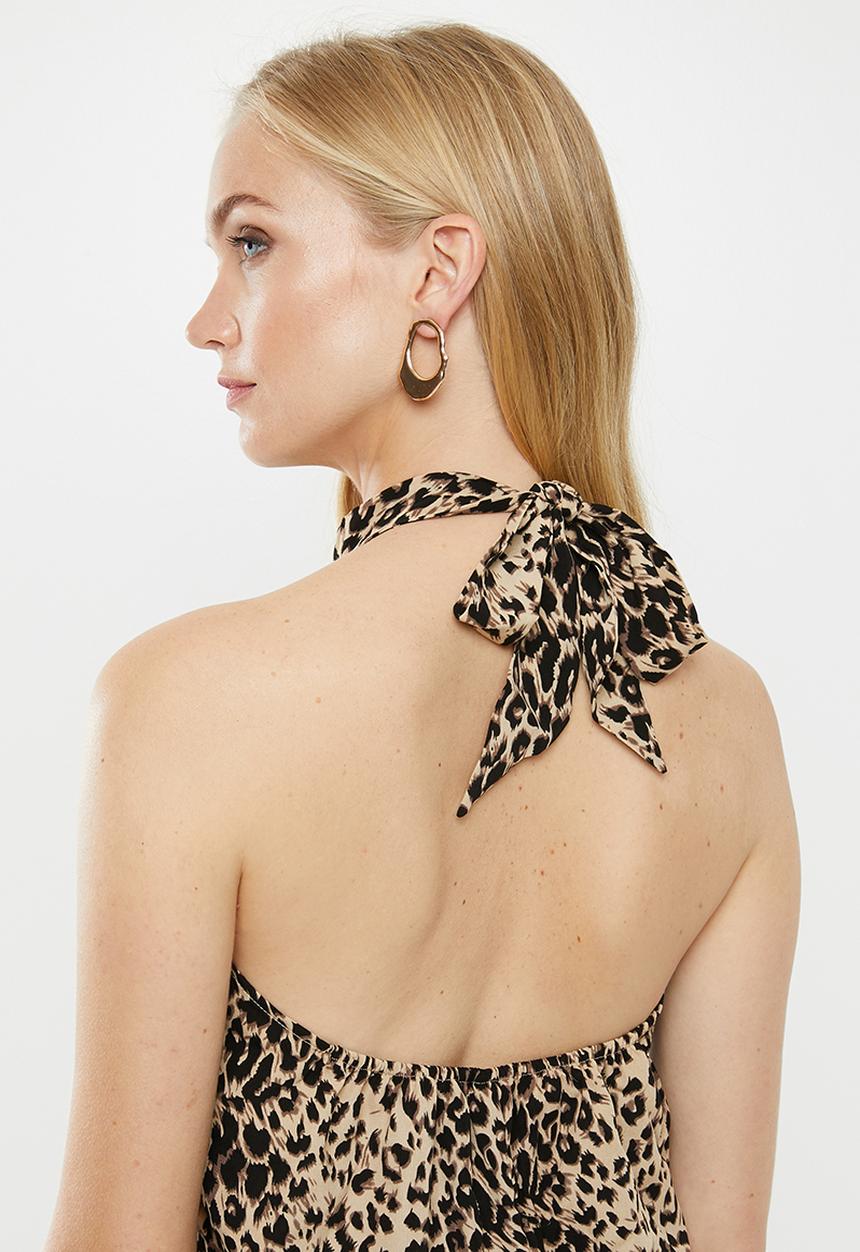 Vero Moda - Lila halter-neck top - black