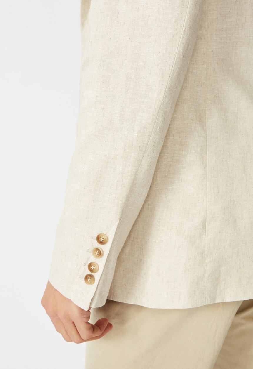 Cotton On - Linen blazer - neutral