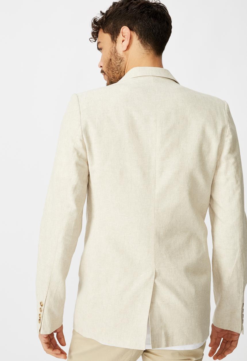 Cotton On - Linen blazer - neutral
