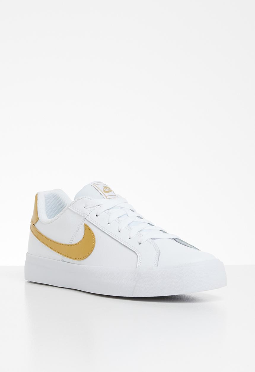 Nike - Court Royale AC - white / metallic gold