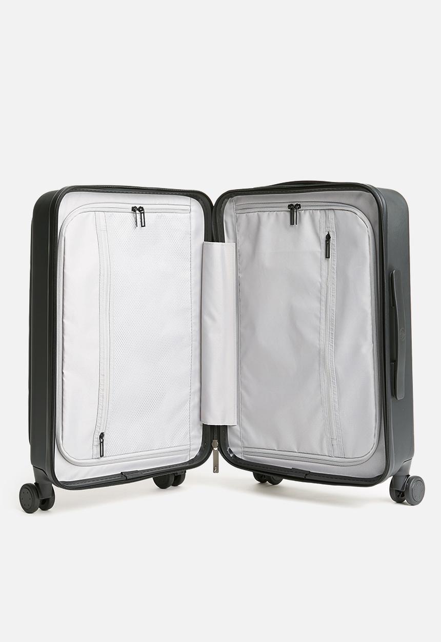 Escape Society - Carry-On with Front Loading Laptop  Pocket - matte black