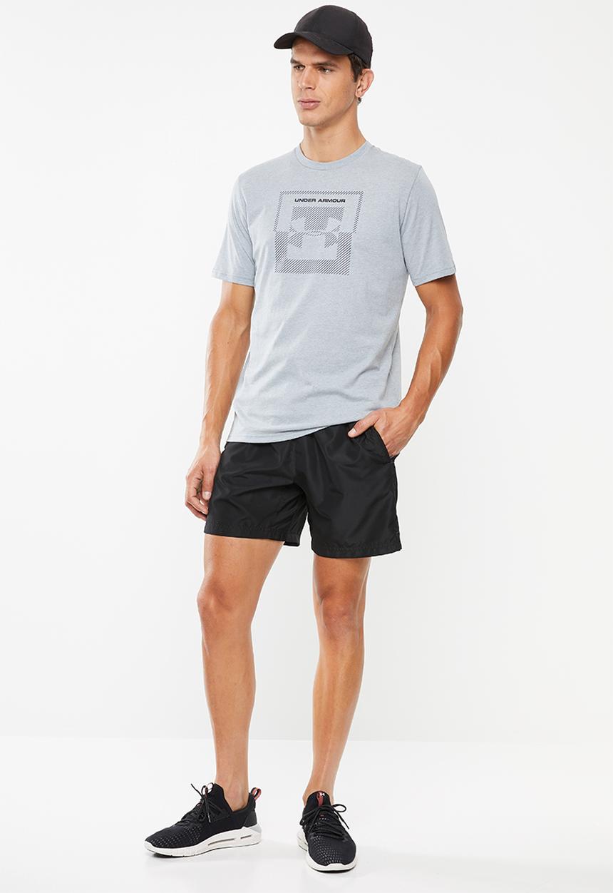 Under Armour - Under Armour inverse box logo tee - grey