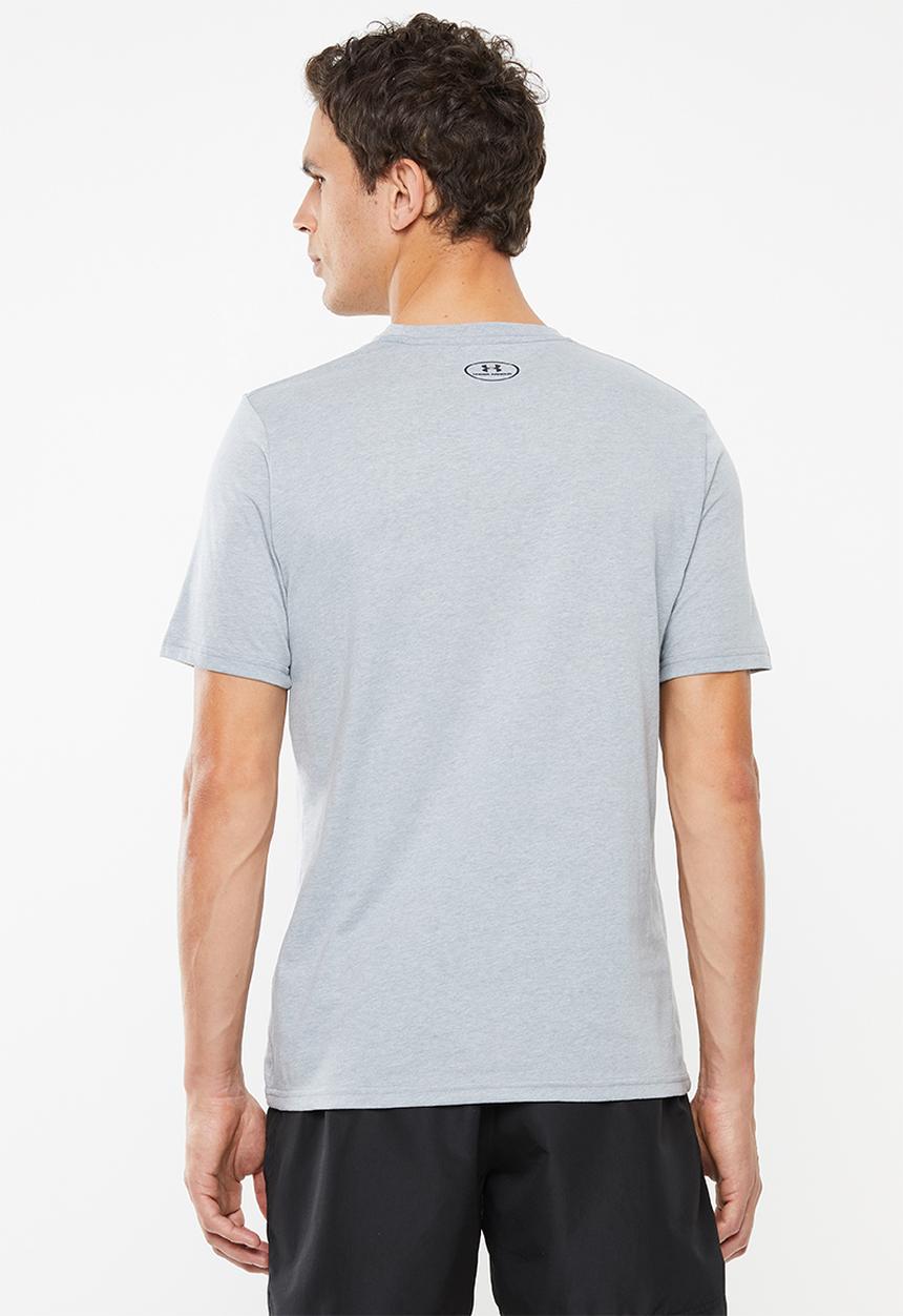Under Armour - Under Armour inverse box logo tee - grey