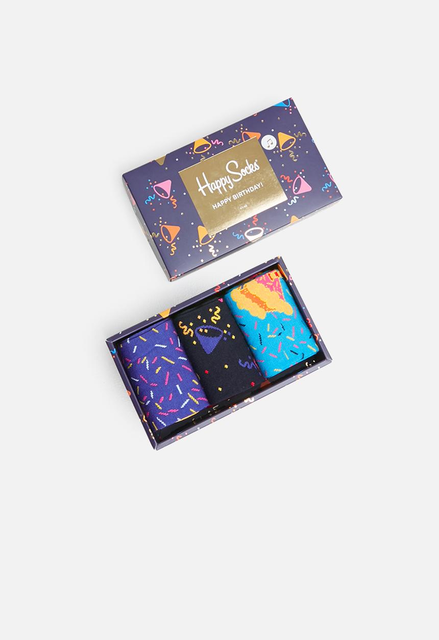 Happy Socks - Singing birthday gift box - multi