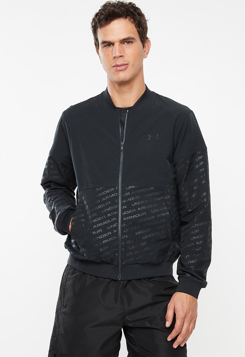 Under Armour - Unstoppable emboss bomber - black 
