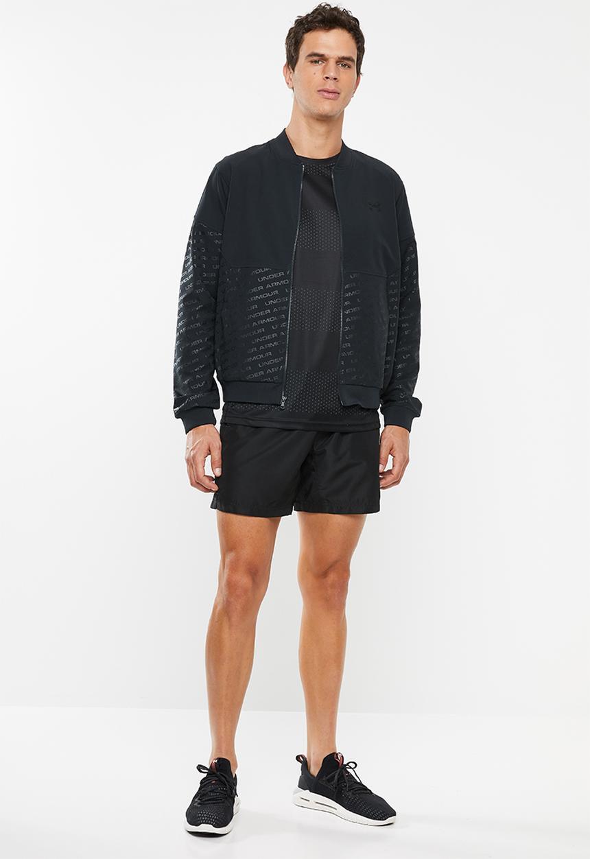 Under Armour - Unstoppable emboss bomber - black 