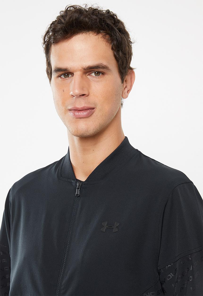 Under Armour - Unstoppable emboss bomber - black 