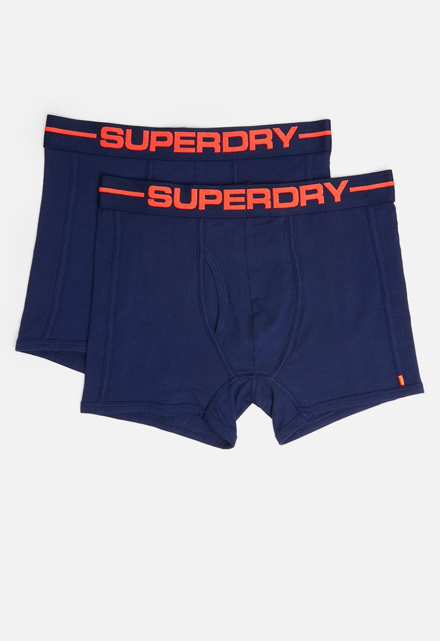 Superdry. - Sport 2 pack boxers - navy