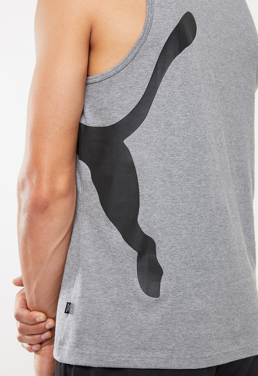 PUMA - Mens big cat sleeveless - grey