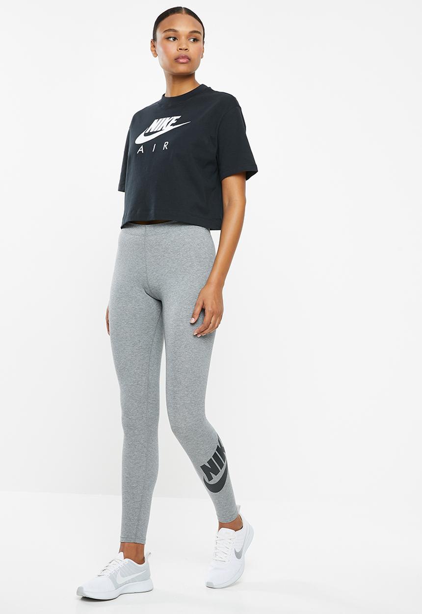 Nike - NSW air short sleeve top - black