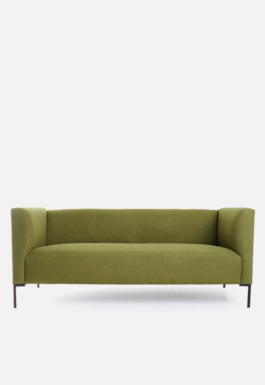 Sixth Floor - Aiden 3 seater sofa - olive