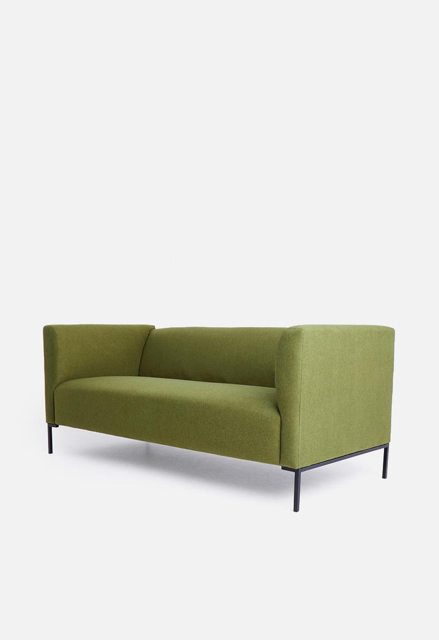 Sixth Floor - Aiden 3 seater sofa - olive