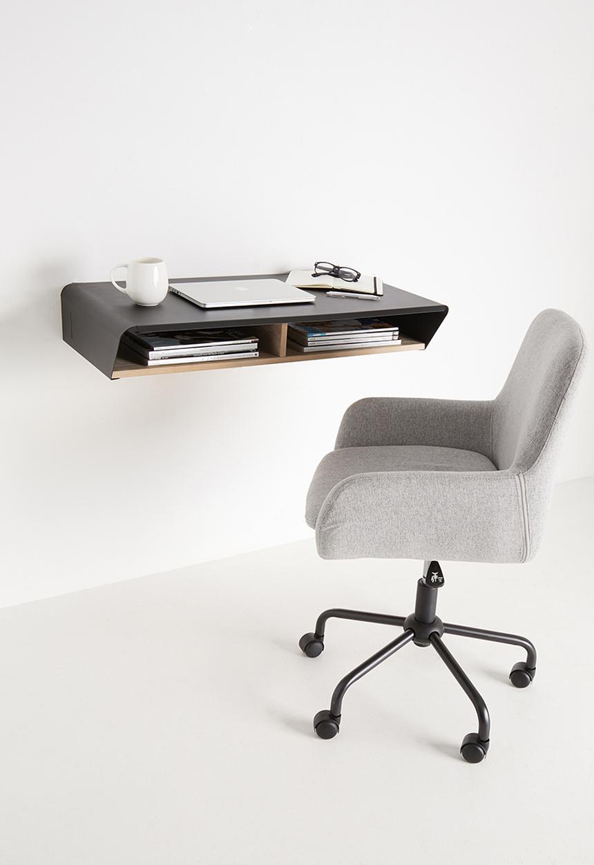 Emerging Creatives - Stockholm floating work desk - black