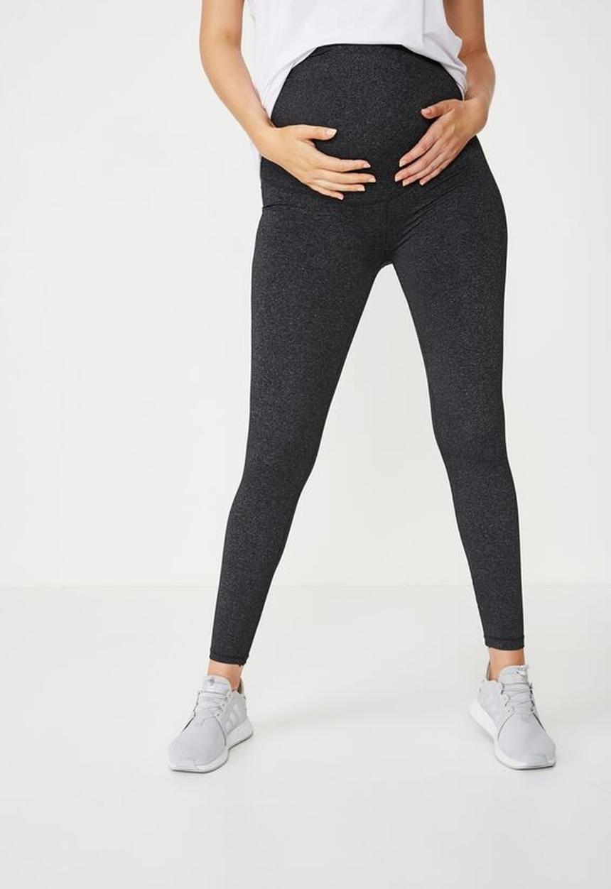 Cotton On - Maternity core tight over belly - charcoal 