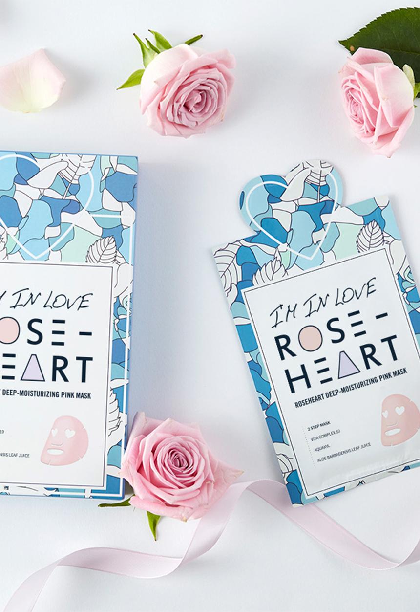 Roseheart - Deep Moisturising 2 Step Blue Mask
