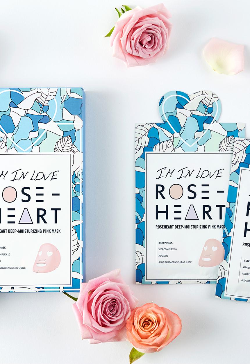 Roseheart - Deep Moisturising 2 Step Blue Mask