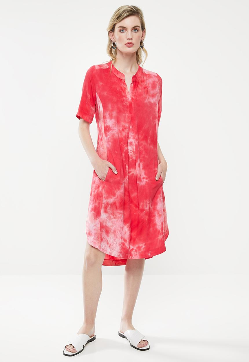AMANDA LAIRD CHERRY - Alana tunic - pink & white
