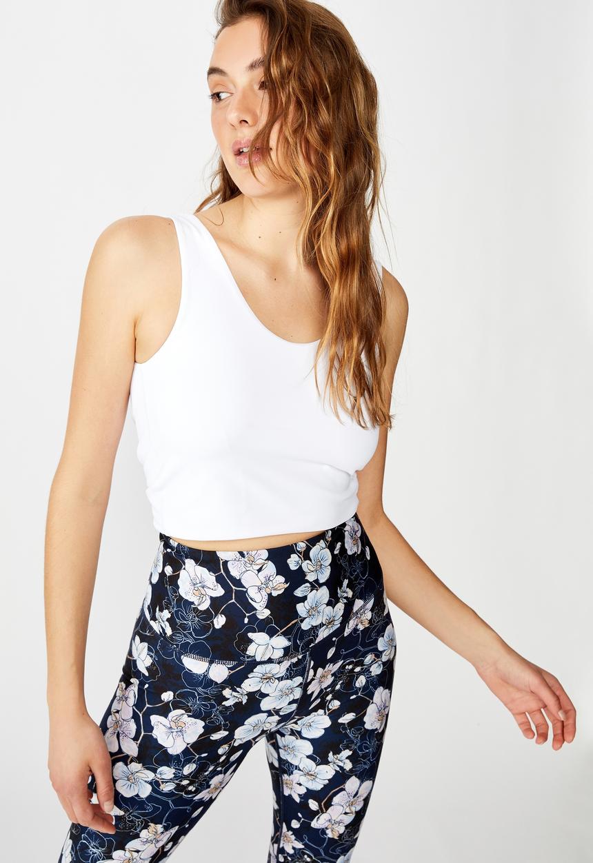 Cotton On - Multi way twist vestlette - white