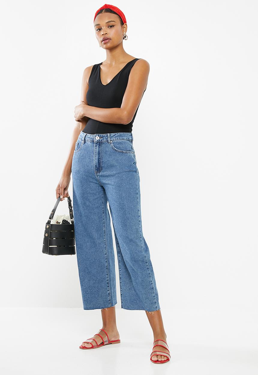 Cotton On - Wide leg jeans - blue