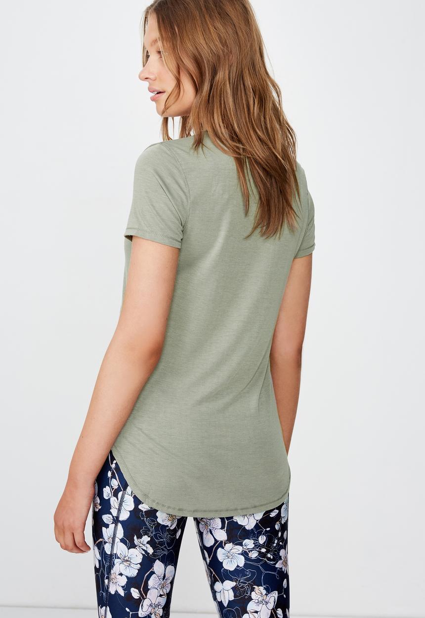Cotton On - Gym T-shirt - khaki