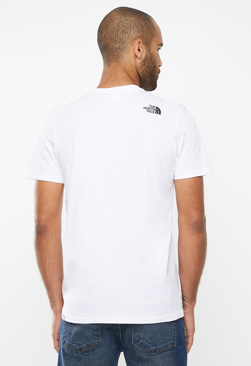 The North Face - Easy short sleeve tee - white & khaki