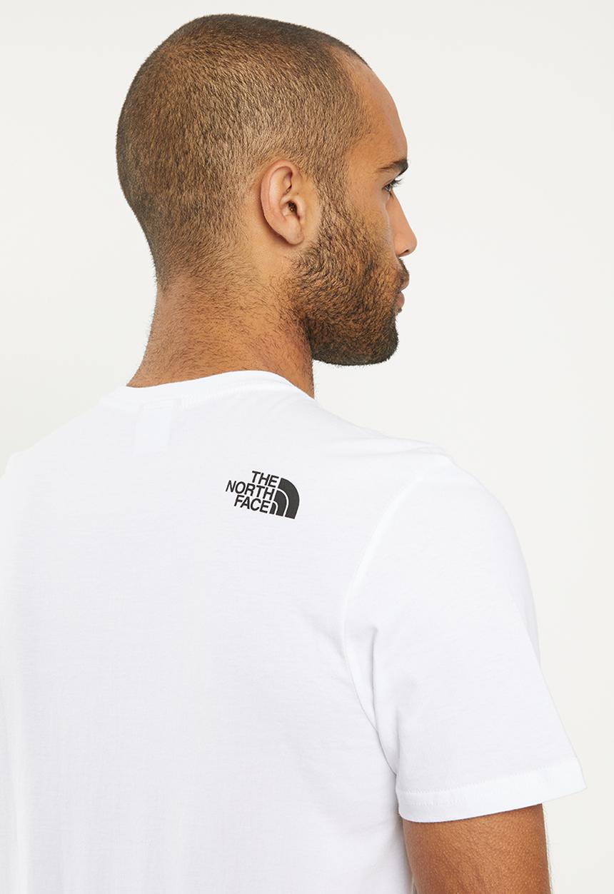The North Face - Easy short sleeve tee - white & khaki