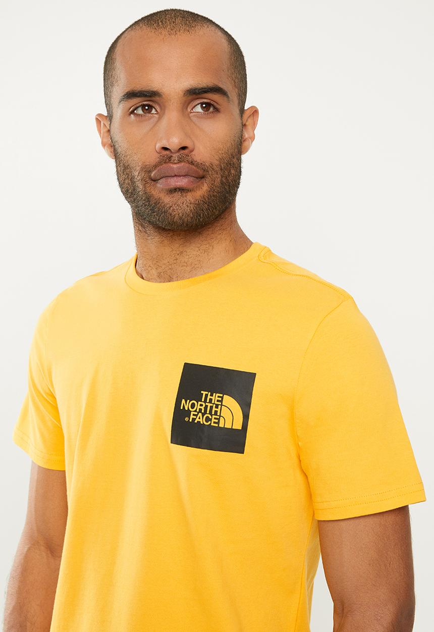 The North Face - Fine short sleeve tee - yellow