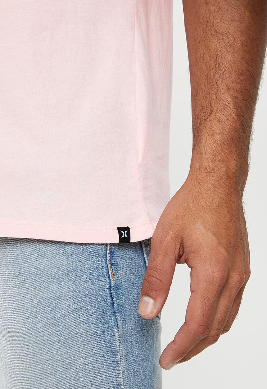 Hurley - One and only solid short sleeve tee - pink