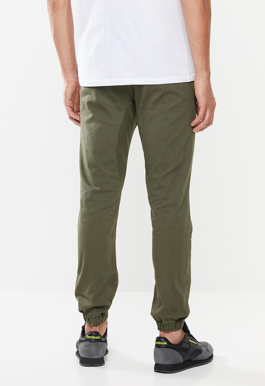 Cotton On - Drake cuffed pants - khaki
