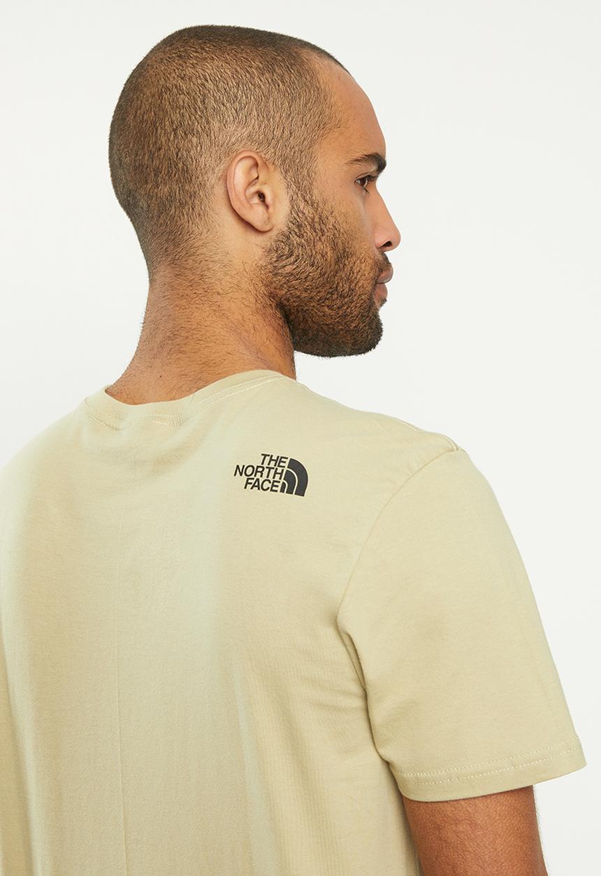 The North Face - Fine short sleeve tee - khaki