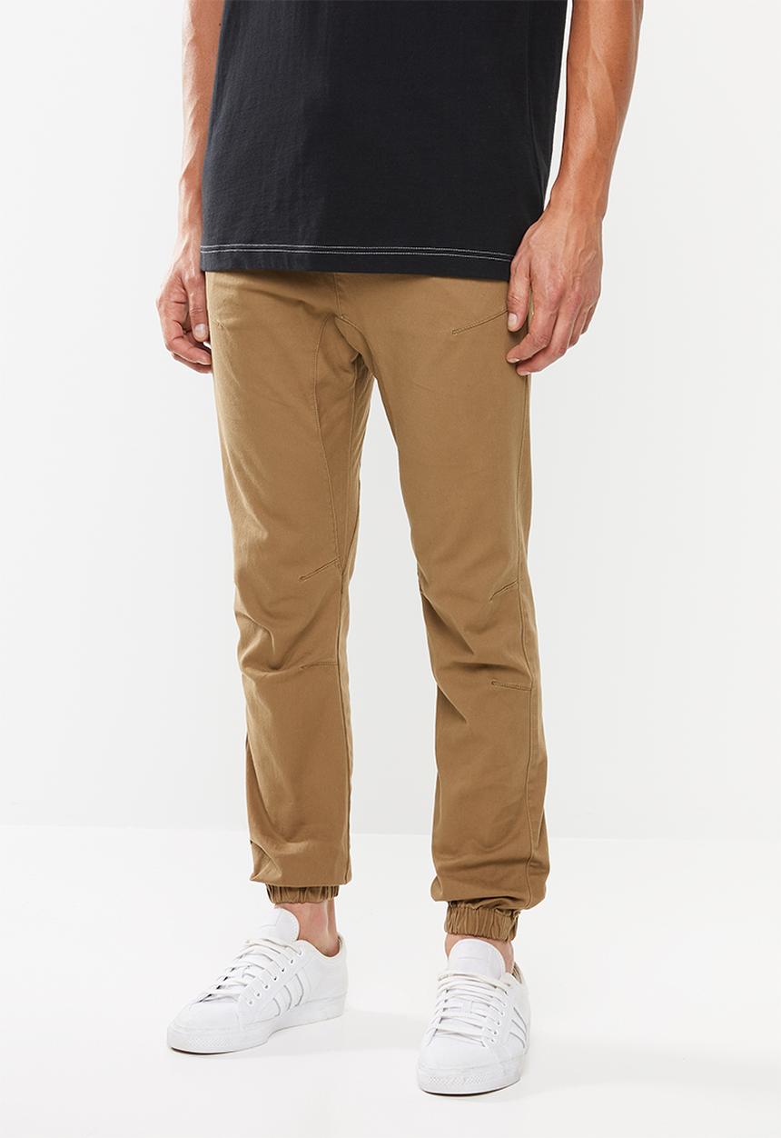 Cotton On - Drake cuffed pants - tan