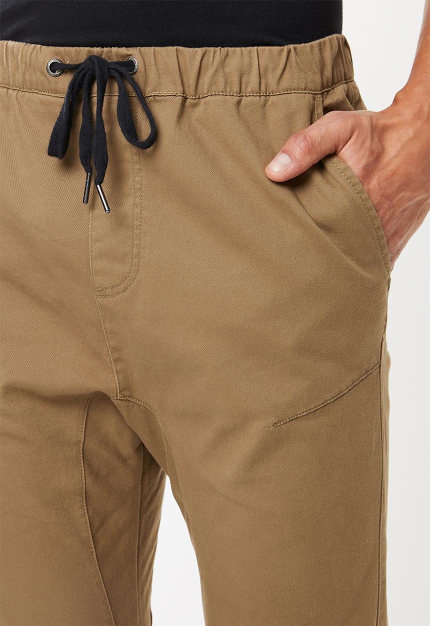 Cotton On - Drake cuffed pants - tan