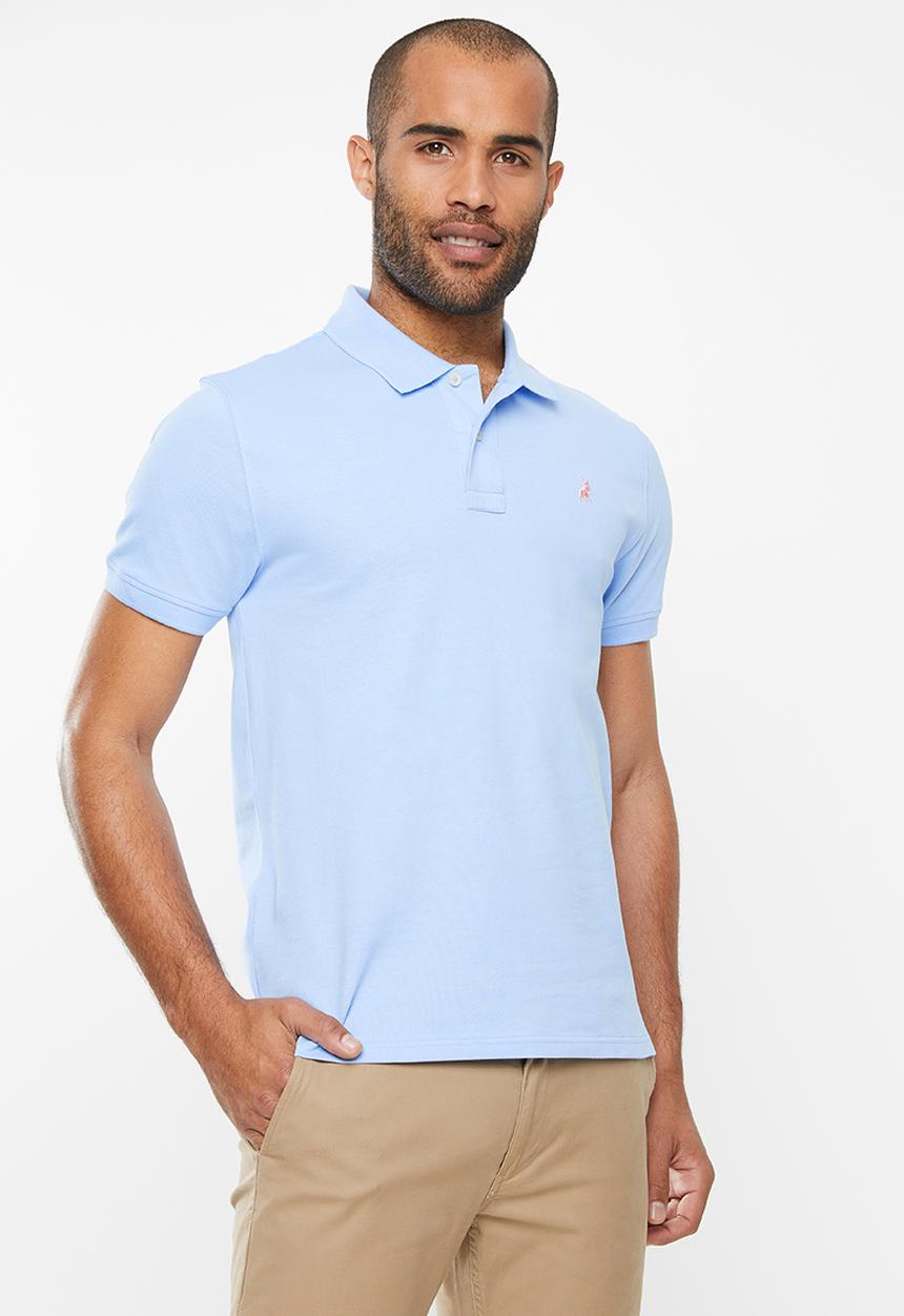 POLO - Carter custom fit ss pique golfer - blue