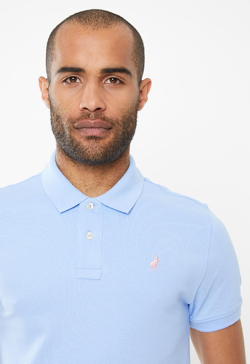 POLO - Carter custom fit ss pique golfer - blue