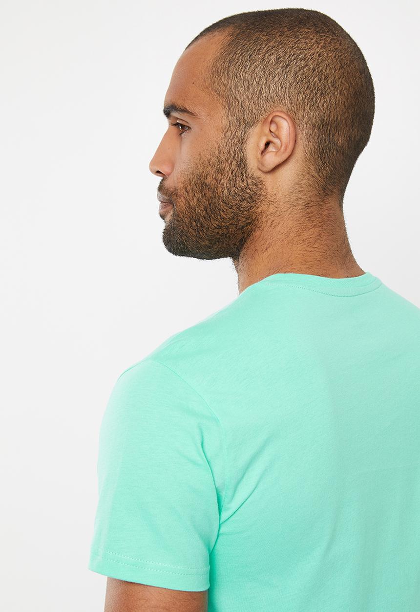 POLO - Noah big pony short sleeve crew neck - green