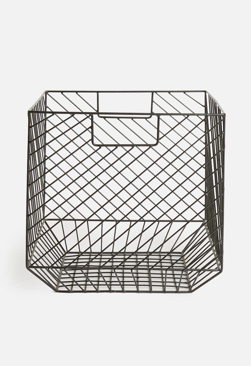 Sixth Floor - Zana basket - black