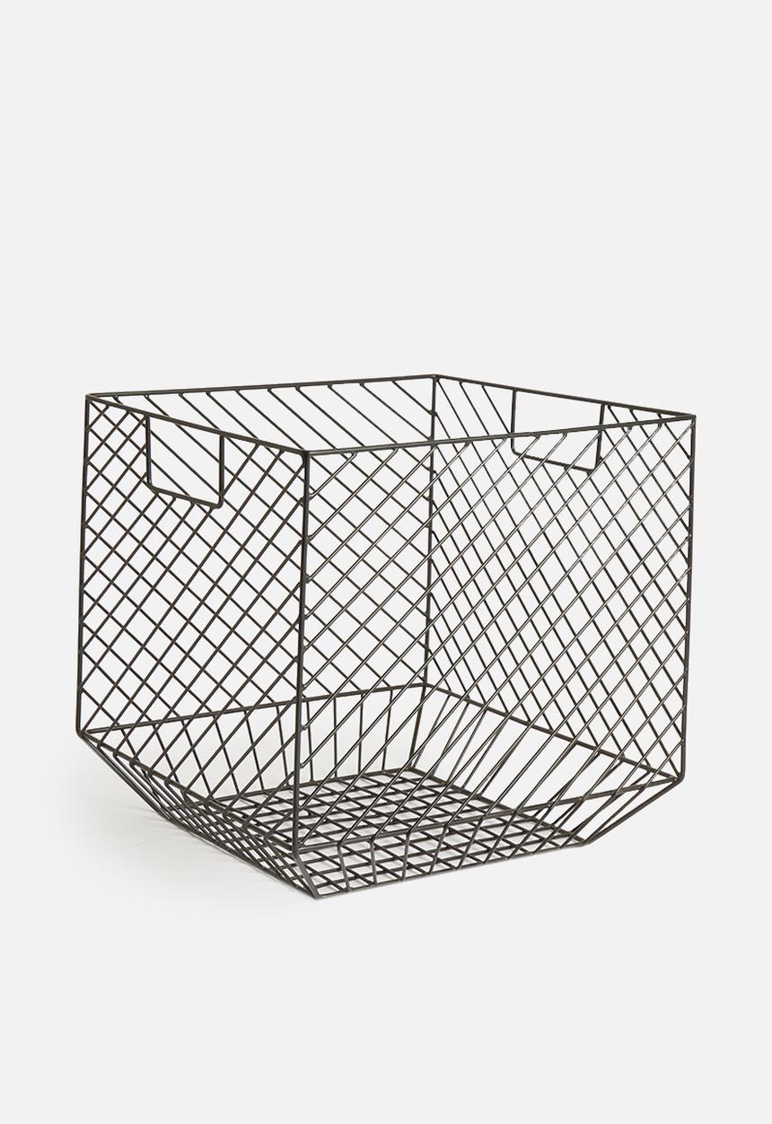 Sixth Floor - Zana basket - black