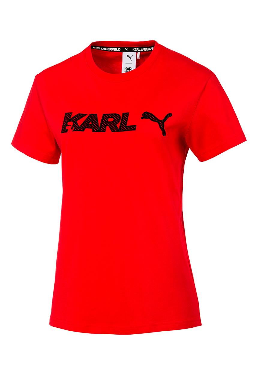PUMA - Puma x karl tee - red