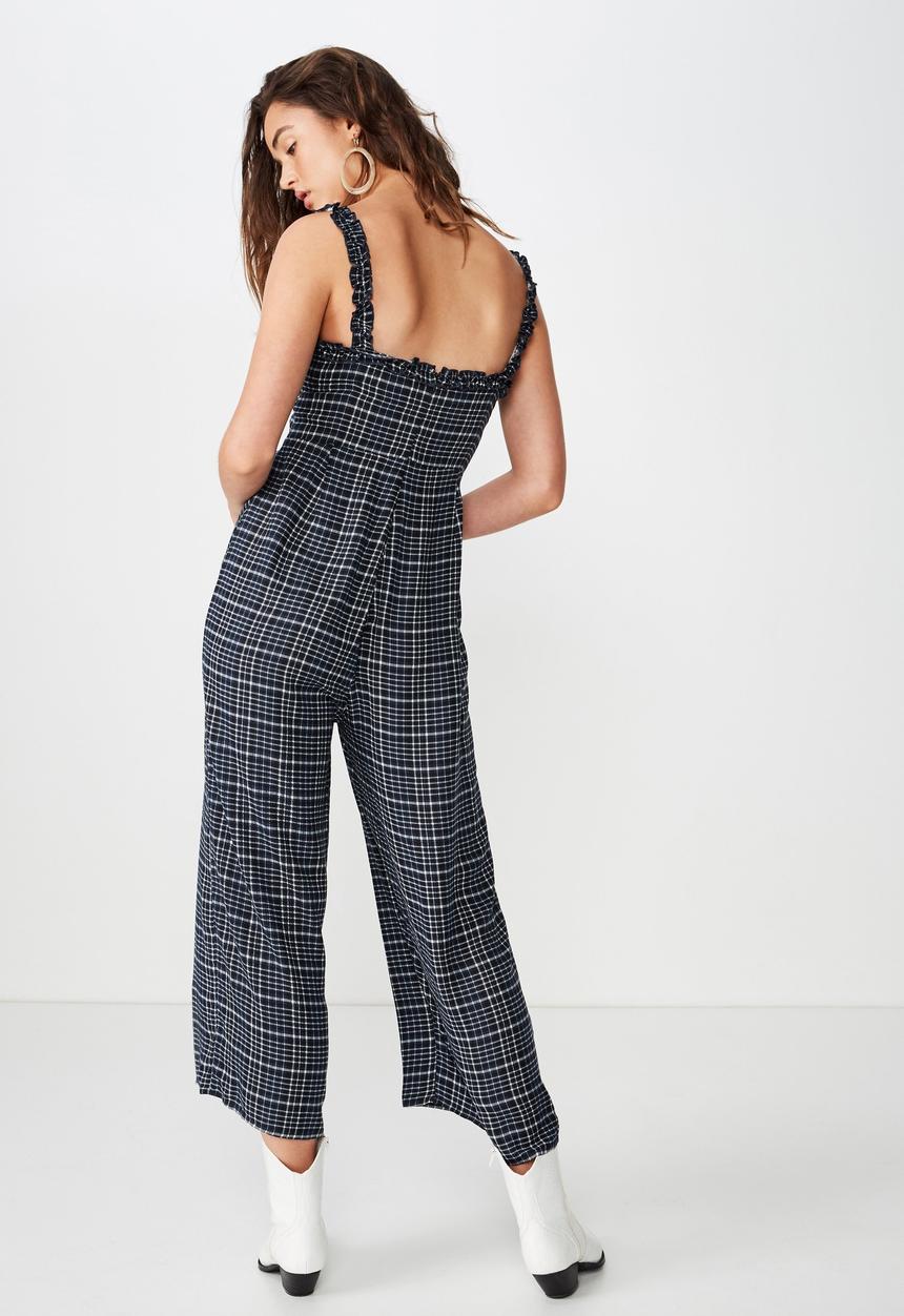 Cotton On - Woven tash strappy jumpsuit  - multi 