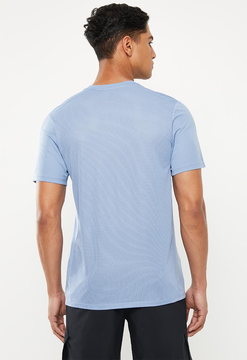 Nike - Short sleeve run top - blue