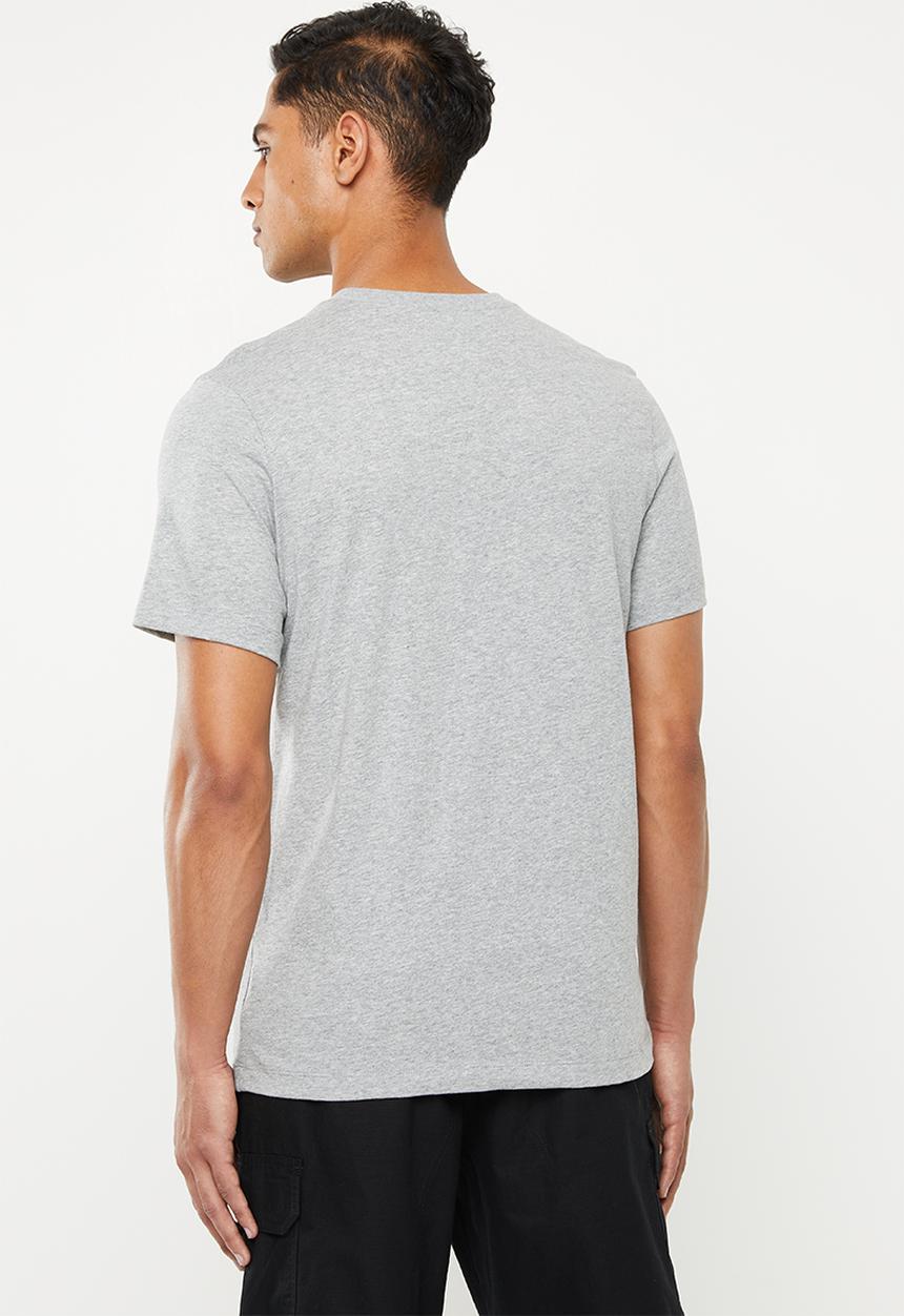 Nike - Swoosh short sleeve tee - grey & white
