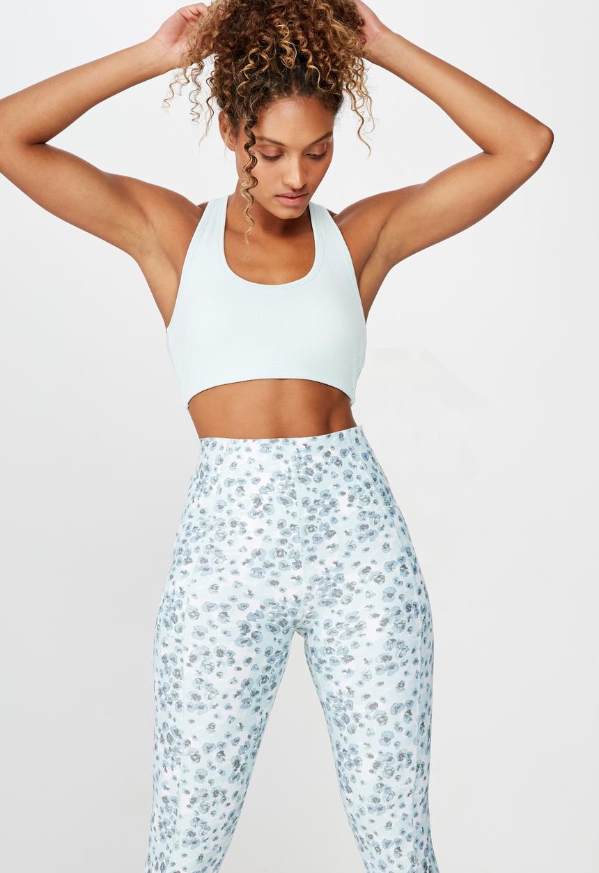 Cotton On - Workout cardio crop - green