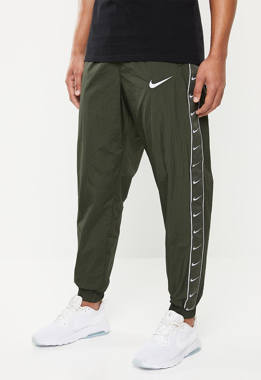 Nike - Swoosh woven pants - khaki