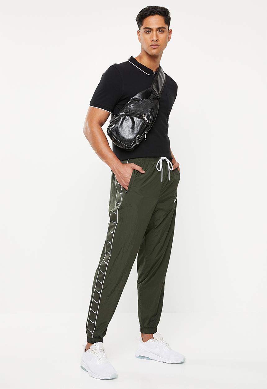 Nike - Swoosh woven pants - khaki