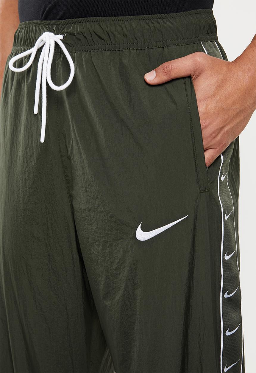 Nike - Swoosh woven pants - khaki