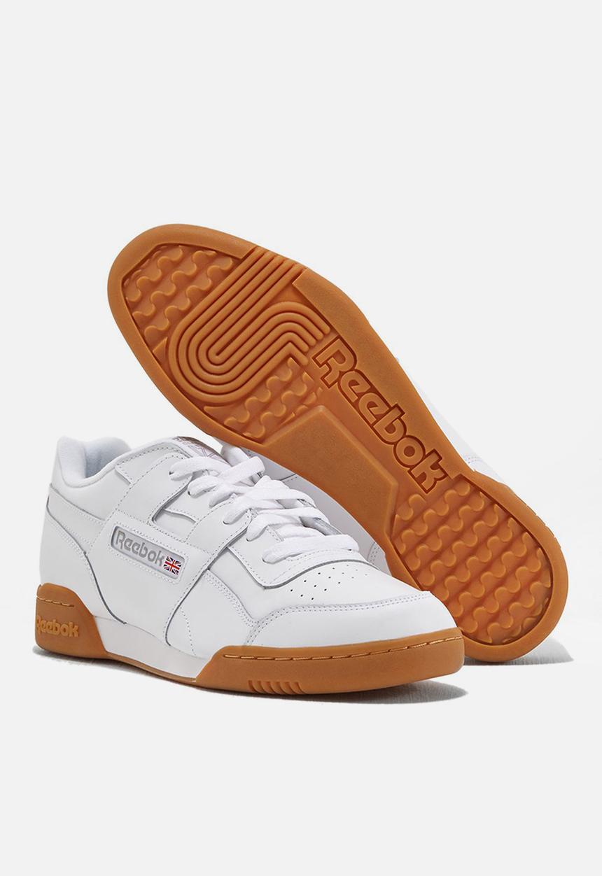 Reebok Classic - Workout plus - white/ carbon/classic red/reebok royal gum