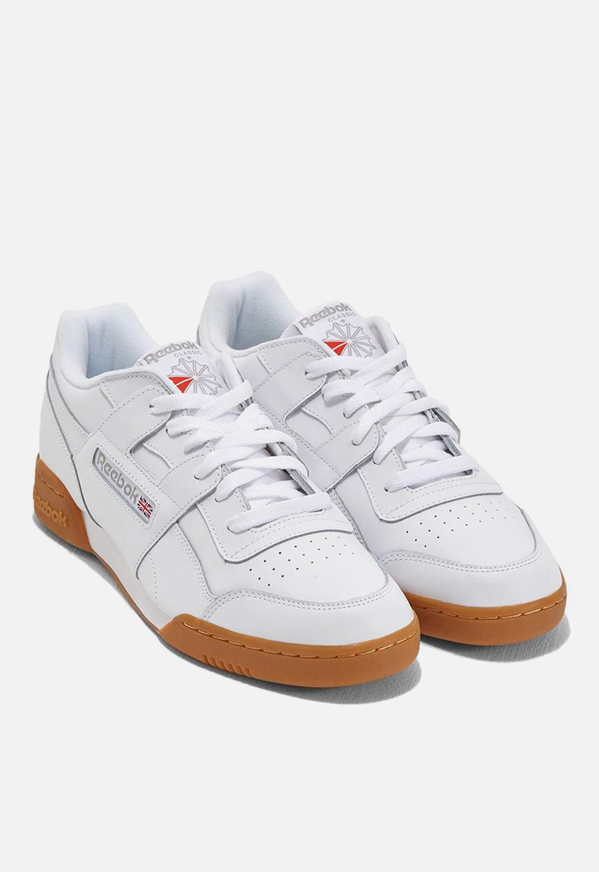 Reebok Classic - Workout plus - white/ carbon/classic red/reebok royal gum