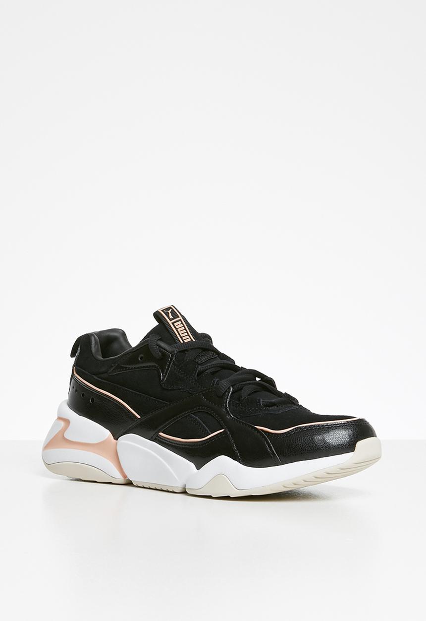 PUMA - Nova 2 suede wn's - puma black-peach parfait