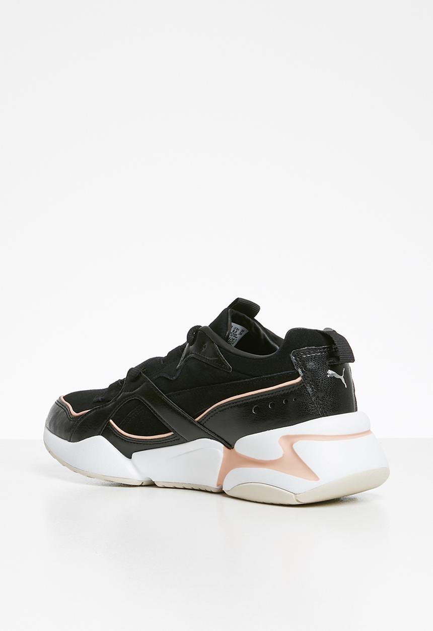 PUMA - Nova 2 suede wn's - puma black-peach parfait