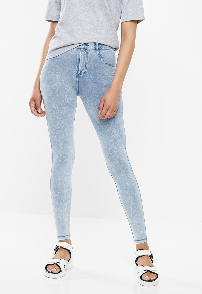 SISSY BOY - Joey axel knit jegging - blue